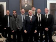 MercyMe Participates In Historic Signing Of Music Modernization Act At The White House