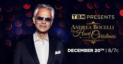 Andrea Bocelli and Francesca Battistelli Celebrate Christmas on TBN