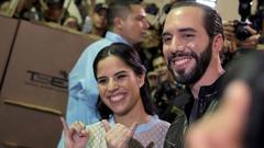 Nayib Bukele declara la victoria en las elecciones presidenciales de El Salvador
