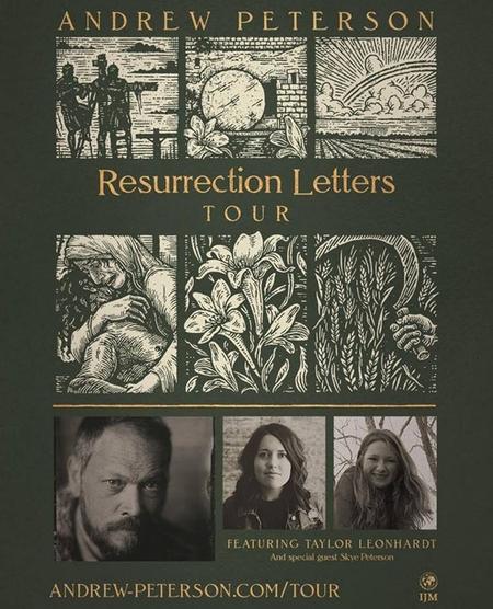 Andrew Peterson Prepares for Second Annual Resurrection Letters Tour