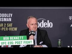 Bob Bennett Explains Various UFC 235 Refereeing Controversies