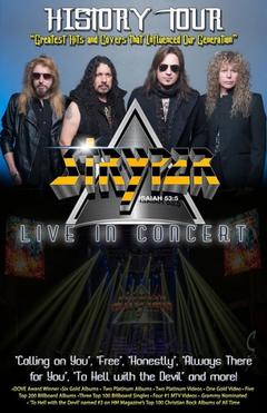 Iconic Rock Band STRYPER Announces 2019 HISTORY Tour