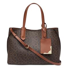 Calvin Klein Jacky Monogram Slouchy East/West Tote only $53.96