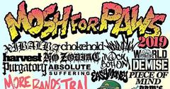 Mosh For Paws 2019 to Feature XIBALBA, CHOKEHOLD, HARVEST, More